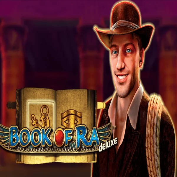 Try Book of Ra Deluxe slot by Novomatic on betriotcasinos.com – logo image