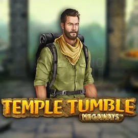 Temple Tumble Megaways by Relax Gaming, showcased at betriotcasinos.com – game logo