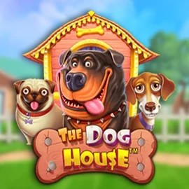 The Dog House slot logo by Pragmatic Play at Betriot Casino